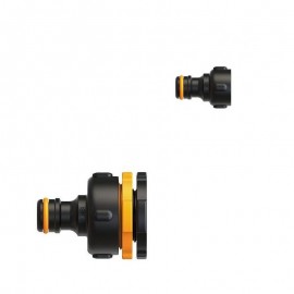 Racord robinet (adaptor) universal simplu G1" (33,3mm) Fiskars tip LB30 din plastic